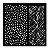 3 Pack - Stamperia Stencil 4.72"x4.72"-Dots Pattern - 5A002MBJ-1GNSC