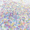 Dress My Craft Sequins 8gms-Holographic Rainbow Heart - 5A002W8X-1GX1B