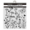 Stamperia Stencil 4.72"x4.72"-Poppies & Butterfly - 5A002MB8-1GNV6 - 5993110041788