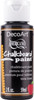 6 Pack - DecoArt Americana Chalkboard Paint 2oz-Black Slate - DS903 - 766218047014