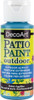 6 Pack - DecoArt Patio Paint 2oz-Robin's Egg Blue - DCP-55 - 766218024473