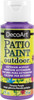 6 Pack - DecoArt Patio Paint 2oz-Petunia Purple - DCP-29 - 766218002037