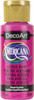 6 Pack - DecoArt Americana Acrylic Paint 2oz-Royal Fuchsia - Semi-Opaque - DA-151 - 016455251300