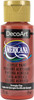 6 Pack - DecoArt Americana Acrylic Paint 2oz-Georgia Clay - Opaque - DA-017 - 016455117309