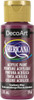 DecoArt Americana Acrylic Paint 2oz-Cranberry Wine - Semi-Opaque - DA-112 - 016455212301