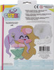 Colorbok Sew Cute! Felt Backpack Clip Kit-Mermaid - SCMINI-74300
