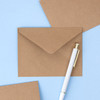 Colorbok A2 Cards W/Envelopes (4.375"X5.75") 50/Pkg-Kraft - 74266