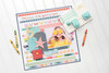 Paige Evans Turn The Page Washi Sticker Sheets 3/Pkg-Strips W/Matte Gold Foil - 310573 - 718813105736