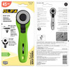 OLFA Quick-Change Rotary Cutter 45mm-Lime Green - 5A002WHG-1GX8W OLFA Quick-Change Rotary Cutter 45mm-Lime Green - 5A002WHG-1GX8W