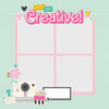 3 Pack - Simple Stories Simple Page Pieces-Crafty Babe - 5A002X03-1GXSY