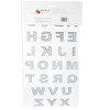 3 Pack - Craft Perfect Bling Sheet 2/Pkg 1.5"-Crystal Letters - 5A002MK5-1GP19 3 Pack - Craft Perfect Bling Sheet 2/Pkg 1.5"-Crystal Letters - 5A002MK5-1GP19