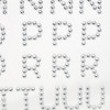 3 Pack - Jolee's Bling Sheet 3/Pkg .65"-Crystal Letters - 5A002MLH-1GP1B