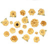 3 Pack - Craft Perfect Grad Flower Pack-Gold - 5A002ML7-1GP14 3 Pack - Craft Perfect Grad Flower Pack-Gold - 5A002ML7-1GP14
