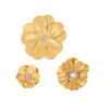 3 Pack - Craft Perfect Grad Flower Pack-Gold - 5A002ML7-1GP14 3 Pack - Craft Perfect Grad Flower Pack-Gold - 5A002ML7-1GP14