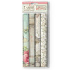3 Pack - Stamperia Polyester Fabric 12"X12" 4/Pkg-House of Roses - 5A002WFT-1GX6Y - 5993110042495