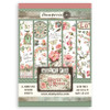 3 Pack - Stamperia A5 Washi Pad 8/Pkg-House of Roses - 5A002WF2-1GX8D - 5993110042709