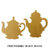 3 Pack - Stamperia Crafty Shapes-House of Roses Teapot - 5A002WFN-1GX75