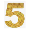 3 Pack - Craft Perfect Number Sticker -Gold #5 - 5A002MKK-1GP04