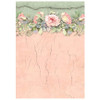 Stamperia Rice Paper Backgrounds A6 8/Pkg -House of Roses - 5A002WFR-1GX7V