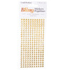 3 Pack Craft Perfect Rhinestone Sticker Sheet 6MM-Gold 5A002MKJ-1GP0C - 191648181647