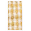 3 Pack Craft Perfect Rhinestone Sticker Sheet 6MM-Gold 5A002MKJ-1GP0C
