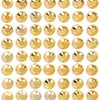 3 Pack Craft Perfect Rhinestone Sticker Sheet 6MM-Gold 5A002MKJ-1GP0C