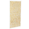 3 Pack Craft Perfect Rhinestone Sticker Sheet 6MM-Gold 5A002MKJ-1GP0C