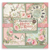 Stamperia Single-Sided Paper Pad 8"X8" 22/Pkg-House of Roses, 10 Designs/1 Each - 5A002WFG-1GX6N - 5993110042648