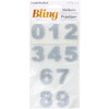 3 Pack - Craft Perfect Bling Sheet 2/Pkg -Numbers - 5A002MLG-1GP0R - 191648181456