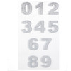 3 Pack - Craft Perfect Bling Sheet 2/Pkg -Numbers - 5A002MLG-1GP0R