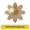 Delta Ceramcoat Fine Glitter Explosion Acrylic Paint 2oz-Gold - 5A002XXP-1GYR7