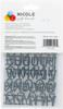 Jolee's Bling Sheet 3/Pkg .65"-Crystal Letters - 5A002MLH-1GP1B
