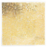 Craft Perfect Gem 10"X10" Gem Sheet 6MM-Gold - 5A002MKS-1GP0G