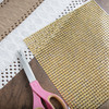 Jolee's Gem 10"X10" Gem Sheet 6MM-Gold - 5A002MKS-1GP0G