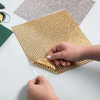Jolee's Gem 10"X10" Gem Sheet 6MM-Gold - 5A002MKS-1GP0G