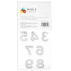 Craft Perfect Bling Sheet 2/Pkg -Numbers - 5A002MLG-1GP0R