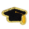 Chenille Self Adhesive Grad Patch -White - 5A002MK7-1GP12