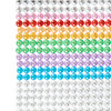 Jolee's Gem 10"X10" Gem Sheet 6MM-Rainbow - 5A002MKR-1GP11