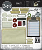 Sizzix Thinlits Die Set 24/Pkg by Tim Holtz-Vault Noteworthy - 5A002MWN-1GPBC - 630454291947