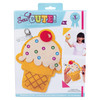 6 Pack - Colorbok Sew Cute! Felt Backpack Clip Kit-Ice Cream - 73963 - 765468739632