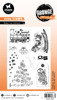 2 Pack - Studio Light Grunge Clear Stamp-Santa Toy Factory - 5A002Y6W-1GZ37