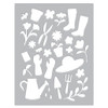 Hero Arts Cover Plate Die-Gardening Tools & Flowers - 5A002Y1K-1GYYZ
