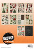 Studio Light Grunge Designer Paper Pad 5.83"X 8.27" 20/Pkg-Paper Elements 5A002Y7M-1GZ64