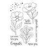 Hero Arts Clear Stamps 4"X6"-Here For You - 5A002Y0P-1GYZC