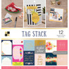 DCWV Double-Sided Cardstock Stack 12"X12" 36/Pkg-Tag Stack, 18 Designs/2 Each PS614328 - 611356143282