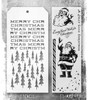 Tim Holtz Mixed-Media Stamps & Stencil-Jolly Holiday - 5A002XXV-1GYSS