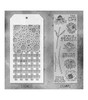 Tim Holtz Mixed-Media Stamps & Stencil-Set #24 - 5A002XXV-1GYSV Tim Holtz Mixed-Media Stamps & Stencil-Set #24 - 5A002XXV-1GYSV
