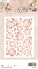 Studio Light A Cat's Secret Stencil 4.13"X5.83"-Rose Pattern - 5A002Y63-1GZ2S