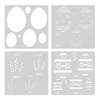 Hero Arts Color Layering Stencils-Decorative Eggs - 5A002Y1G-1GYZN Hero Arts Color Layering Stencils-Decorative Eggs - 5A002Y1G-1GYZN