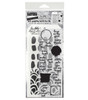 Tim Holtz Mixed-Media Stamps & Stencil-Note Quotes - 5A002XXV-1GYSB - 691835438504 Tim Holtz Mixed-Media Stamps & Stencil-Note Quotes - 5A002XXV-1GYSB - 691835438504